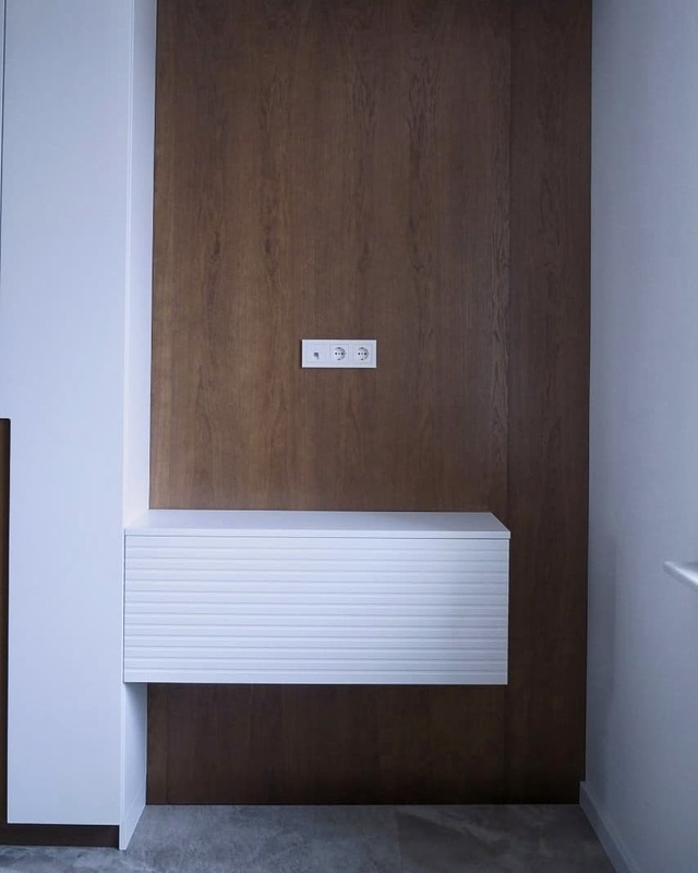 Распашные шкафы-Шкаф с распашными дверями по размеру «Модель 35»-фото2